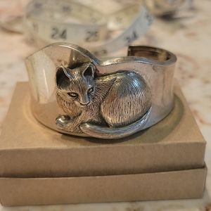 Cat Cuff Bracelet